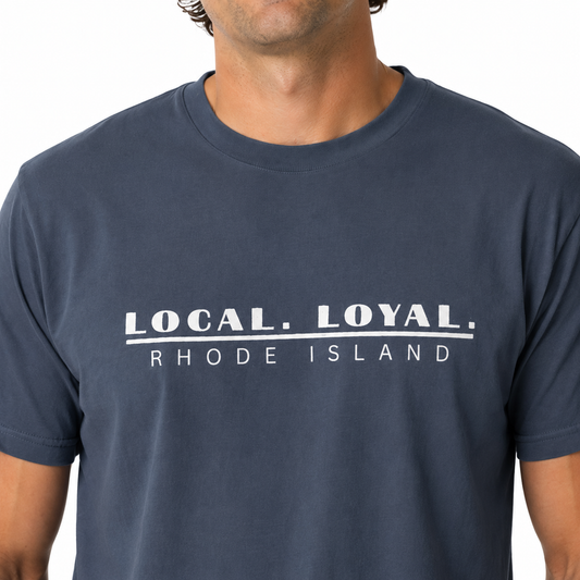 Rhode Island Shirt | Local Loyal Rhode Island Comfort Colors Tee | Ocean State Shirt | Rhode Island Gift | Newport RI Tee