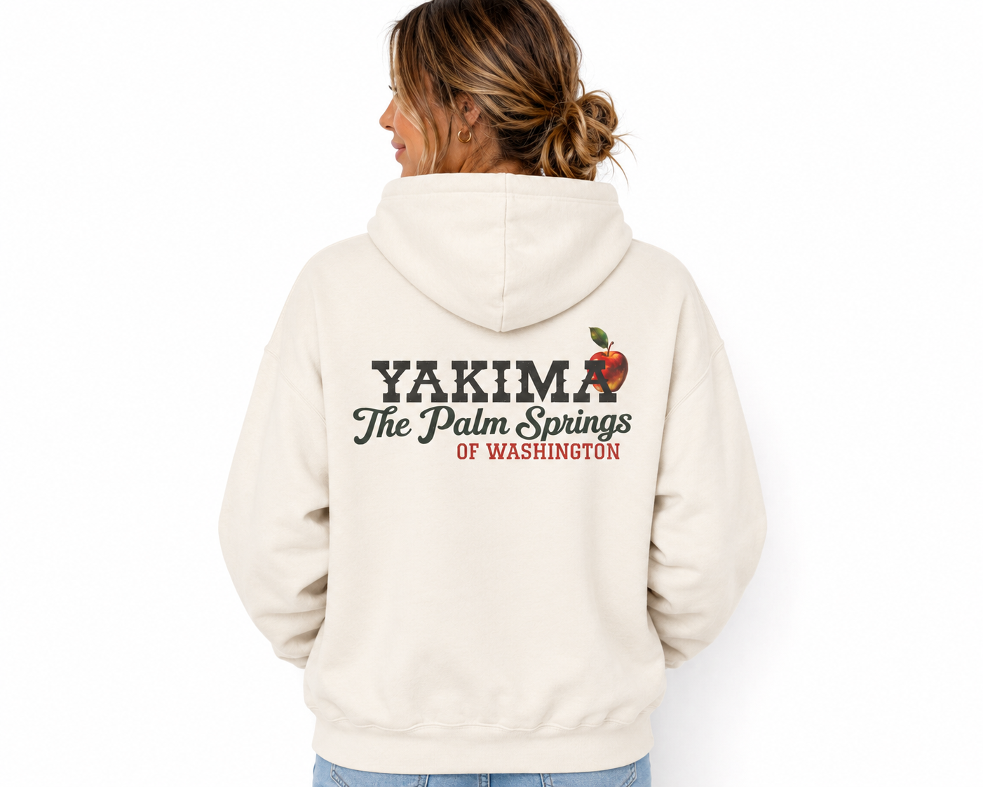 Yakima Palm Springs of Washington Hoodie | Yakima Hoodie | Central Washington | PNW Sweatshirt |