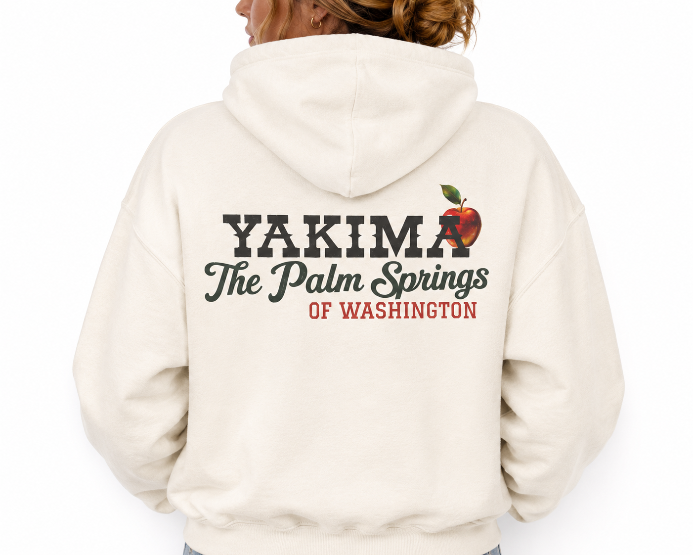 Yakima Palm Springs of Washington Hoodie | Yakima Hoodie | Central Washington | PNW Sweatshirt |