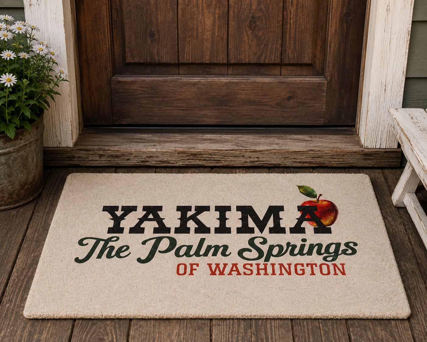 Yakima Doormat | Palm Springs of Washington | 509 Central Washington | Front Door Doormat Gift