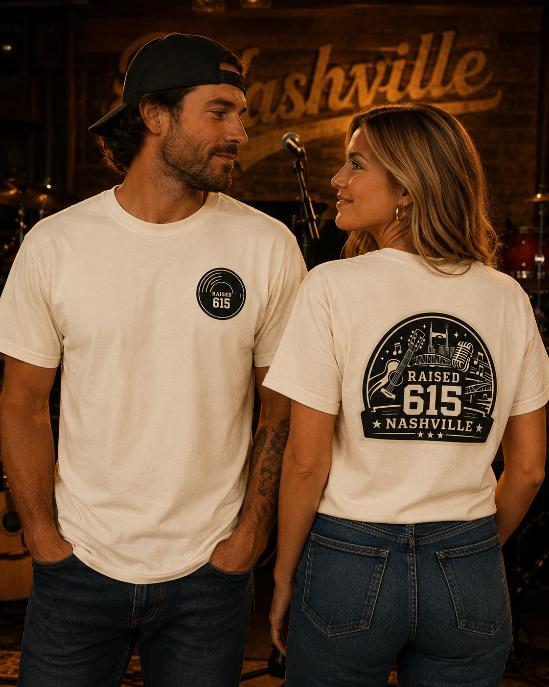 Raised 615 Shirt, Nashville Local Tee, Nashville Tennessee T-Shirt, Music City Shirt, Tennessee Pride Shirt, Comfort Colors Tee