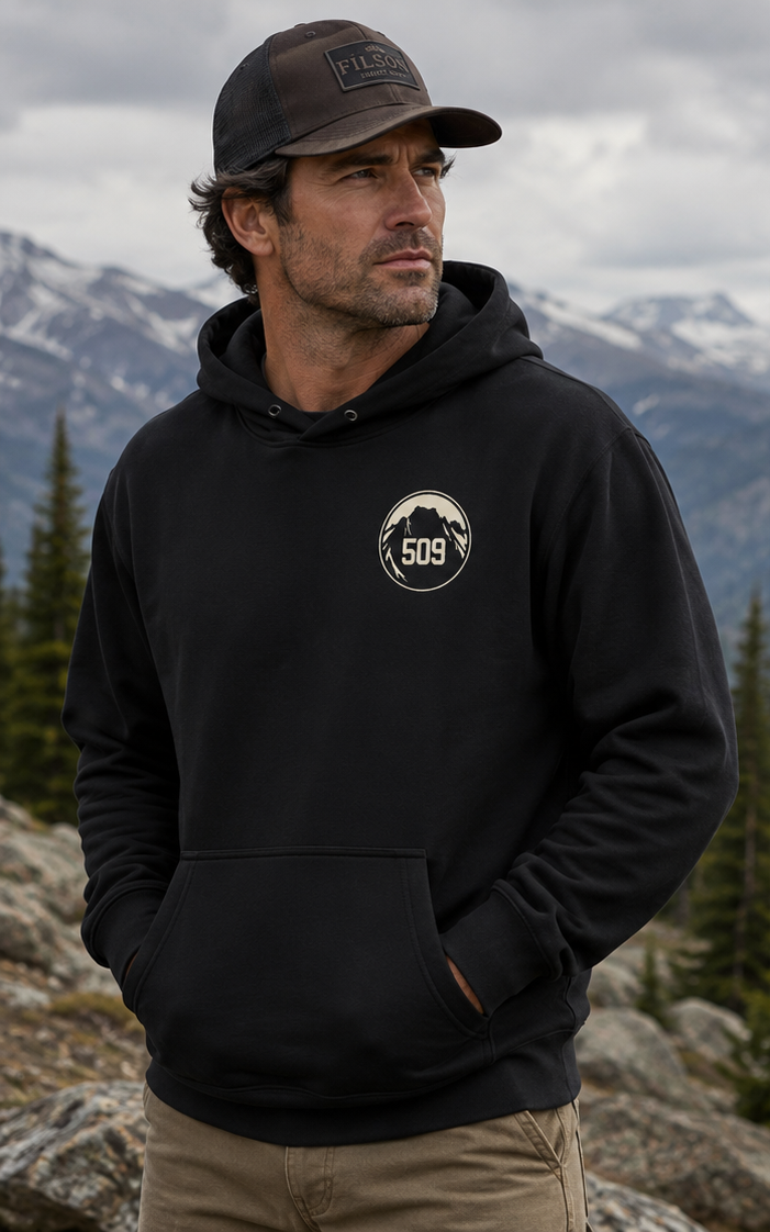 Roslyn Washington Hoodie | Mount Stuart Hoodie | 509 Sweatshirt | Cle Elum Hoodie | Suncadia Hoodie | Leavenworth Gift | Washington Mountain