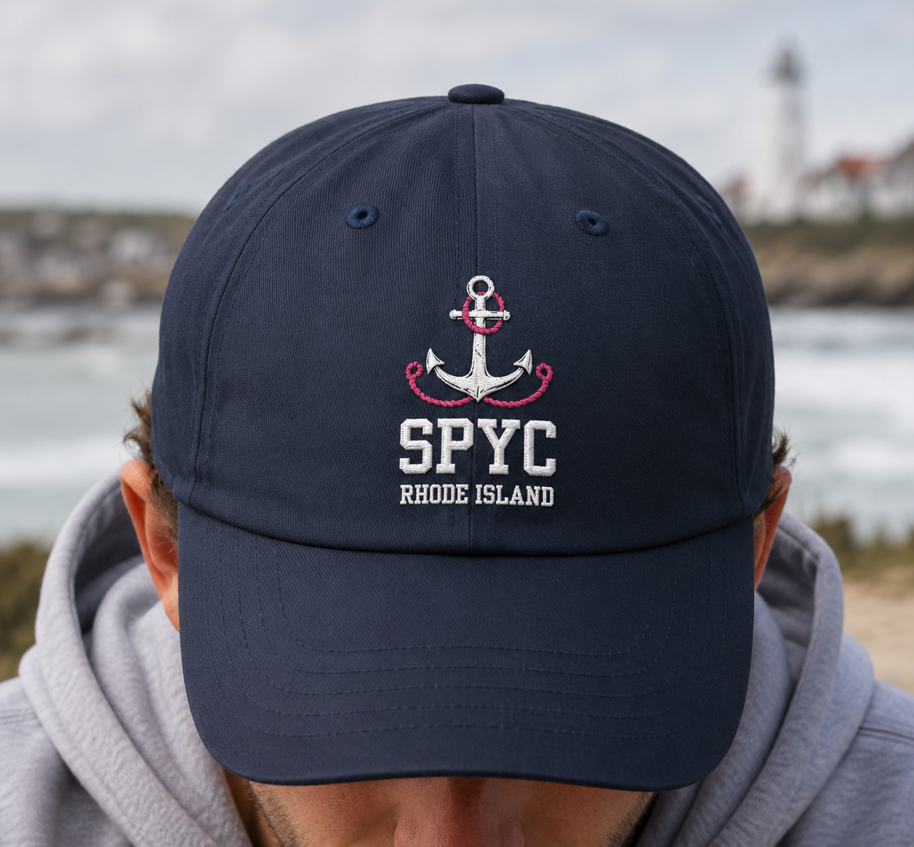 Slam Pig Yacht Club SPYC Rhode Island Cap | Classic Cap | Real Reality