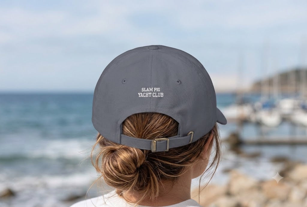 Slam Pig Yacht Club SPYC Rhode Island Cap | Classic Cap | Real Reality