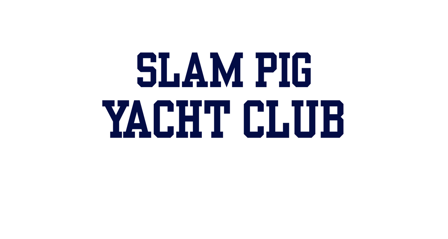 Slam Pig Yacht Club SPYC Rhode Island Cap | Classic Cap | Real Reality