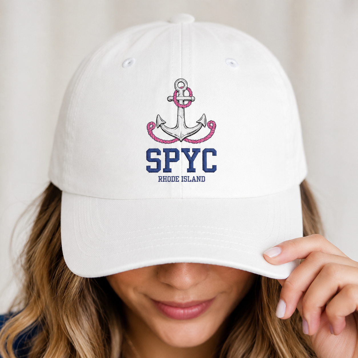 Slam Pig Yacht Club SPYC Classic Cap | Sailing Yacht Club Embroidered | Reality Rhode Island