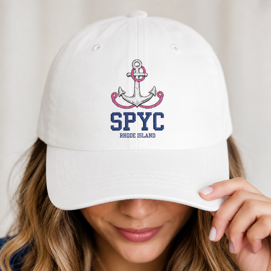 Slam Pig Yacht Club SPYC Classic Cap | Sailing Yacht Club Embroidered | Reality Rhode Island
