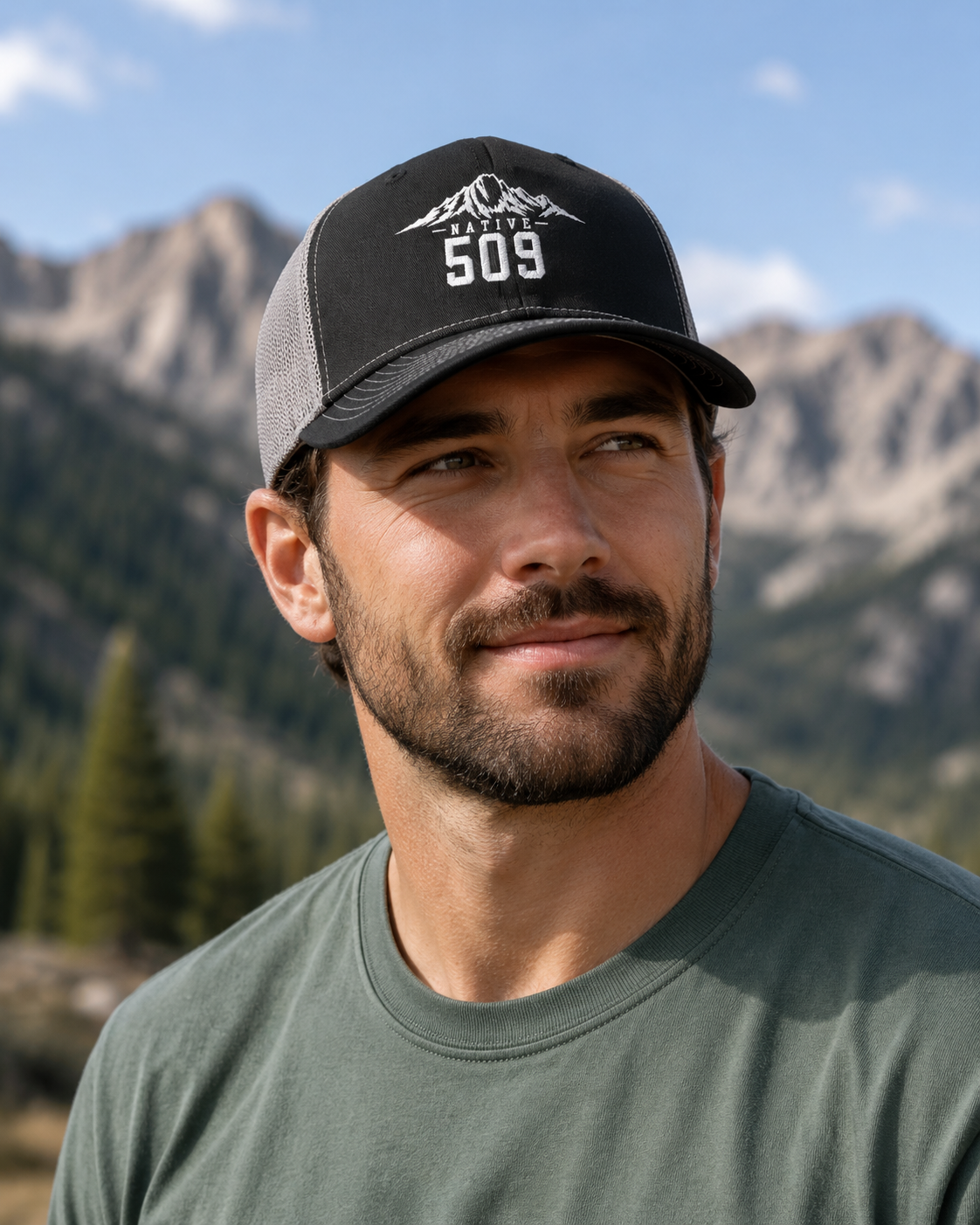 Native 509 Central Washington Shirt, Washington State T-Shirt, Pacific Northwest Mountain Shirt, PNW Gift