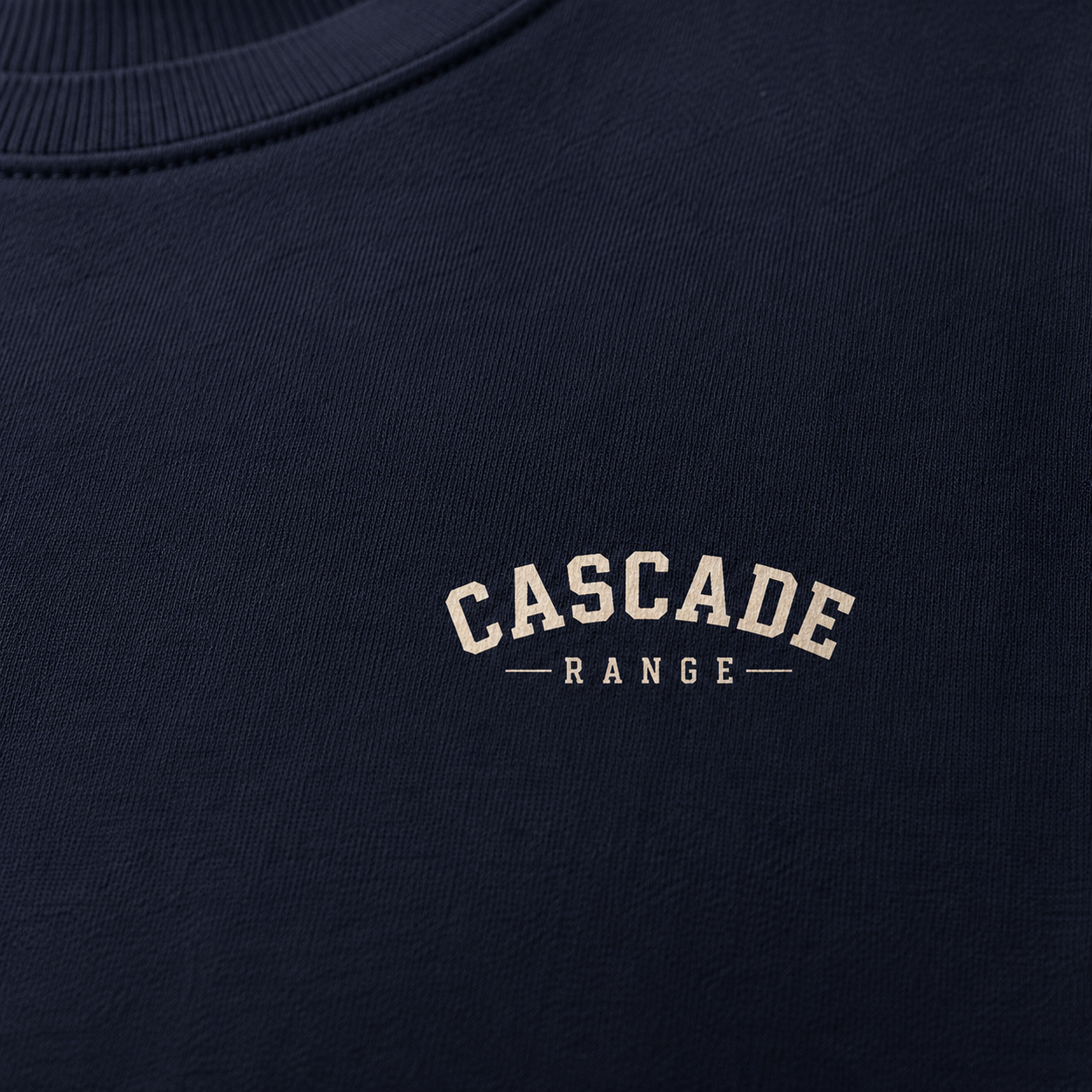 Washington Peaks Sweatshirt | Cascade Range Crewneck | Front and Back Design