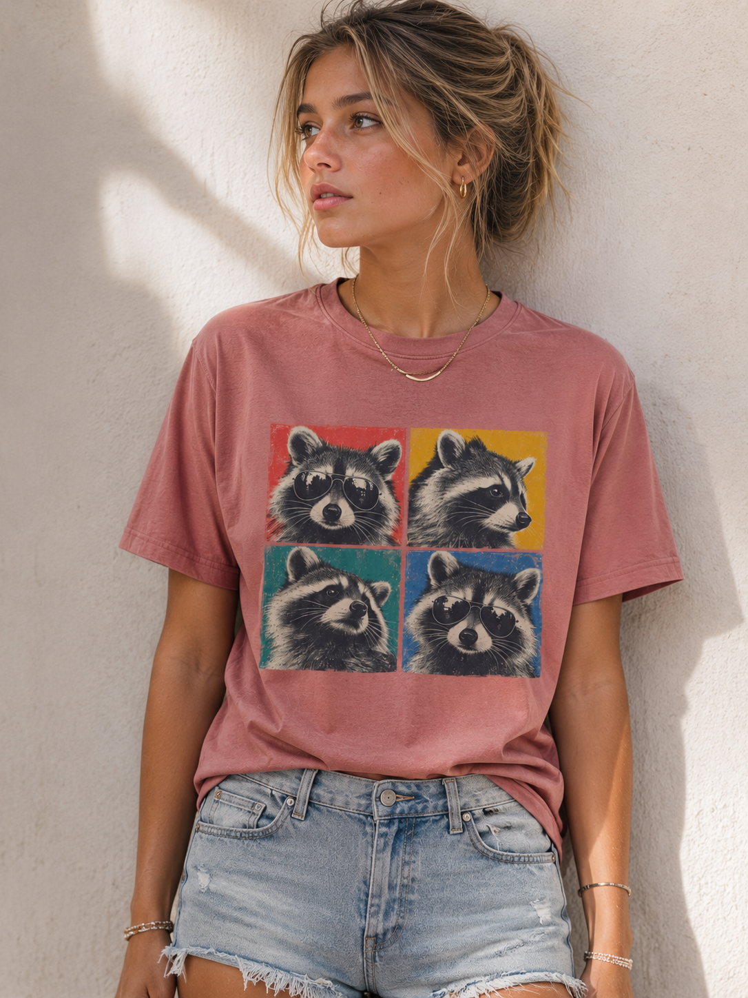 JIMOTHY Seattle Raccoon Graphic Tee