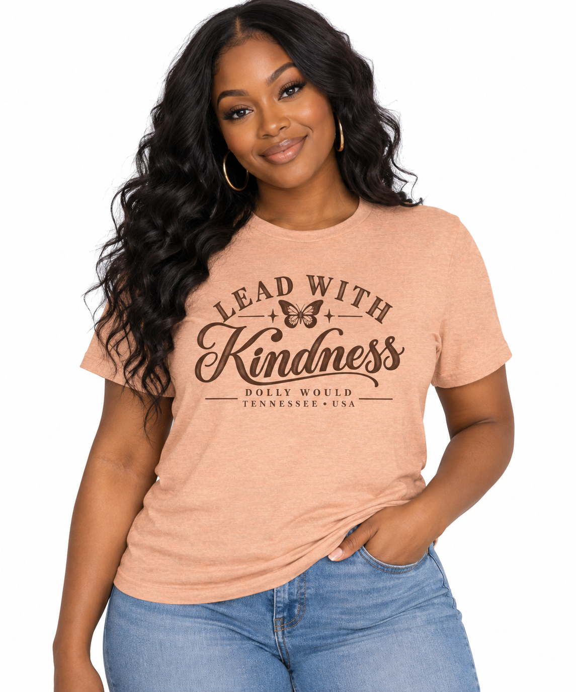 Lead With Kindness – Dolly Would Tennessee Tee 925
