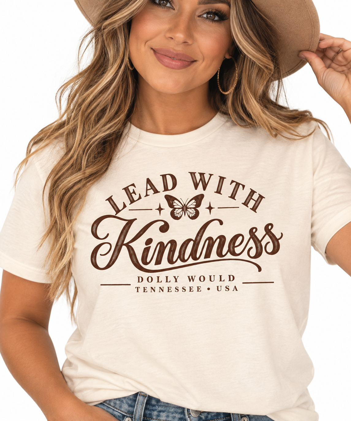 Lead With Kindness – Dolly Would Tennessee Tee 925