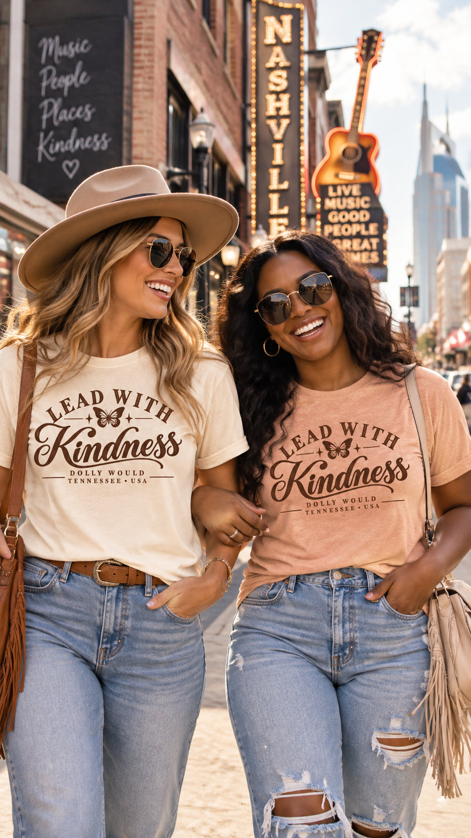 Lead With Kindness – Dolly Would Tennessee Tee 925