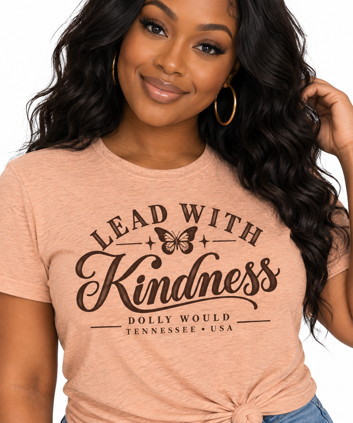 Lead With Kindness – Dolly Would Tennessee Tee 925