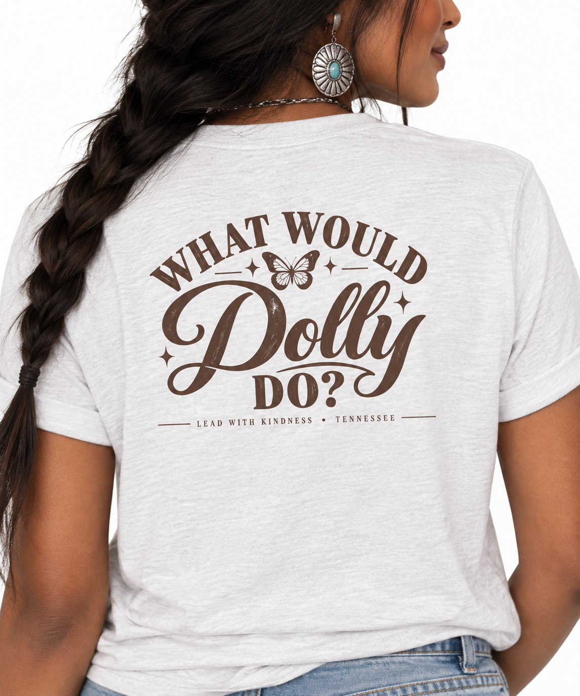What Would Dolly Do? WWDD Two-Sided Tee | Lead With Kindness