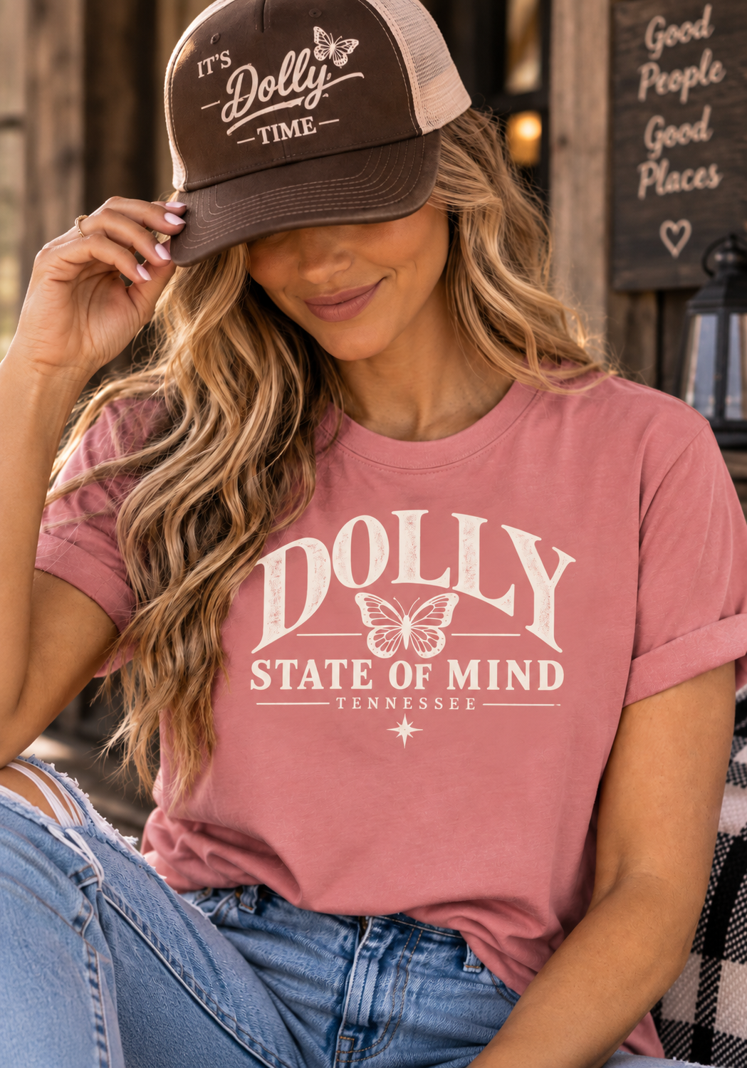 Dolly State of Mind Tee | Tennessee Inspired Graphic T-Shirt