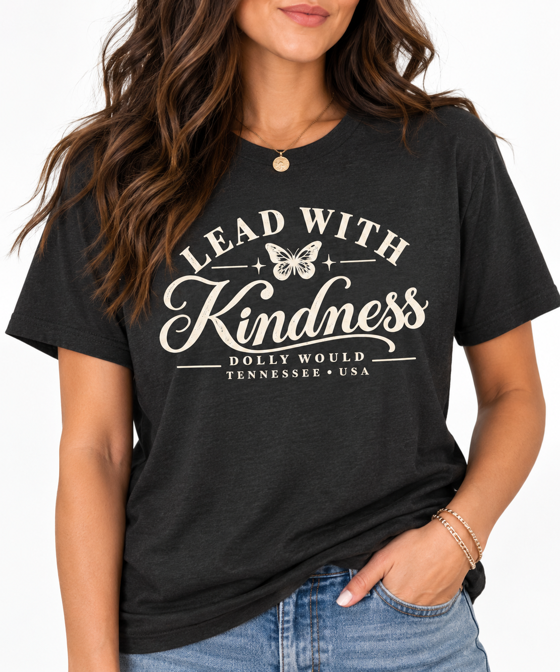 Lead With Kindness – Dolly Would Tennessee Tee 925
