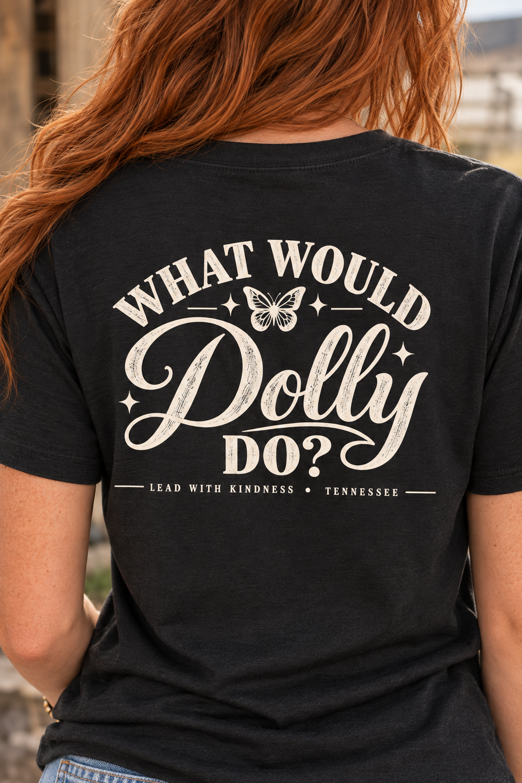 What Would Dolly Do? WWDD Two-Sided Tee | Lead With Kindness