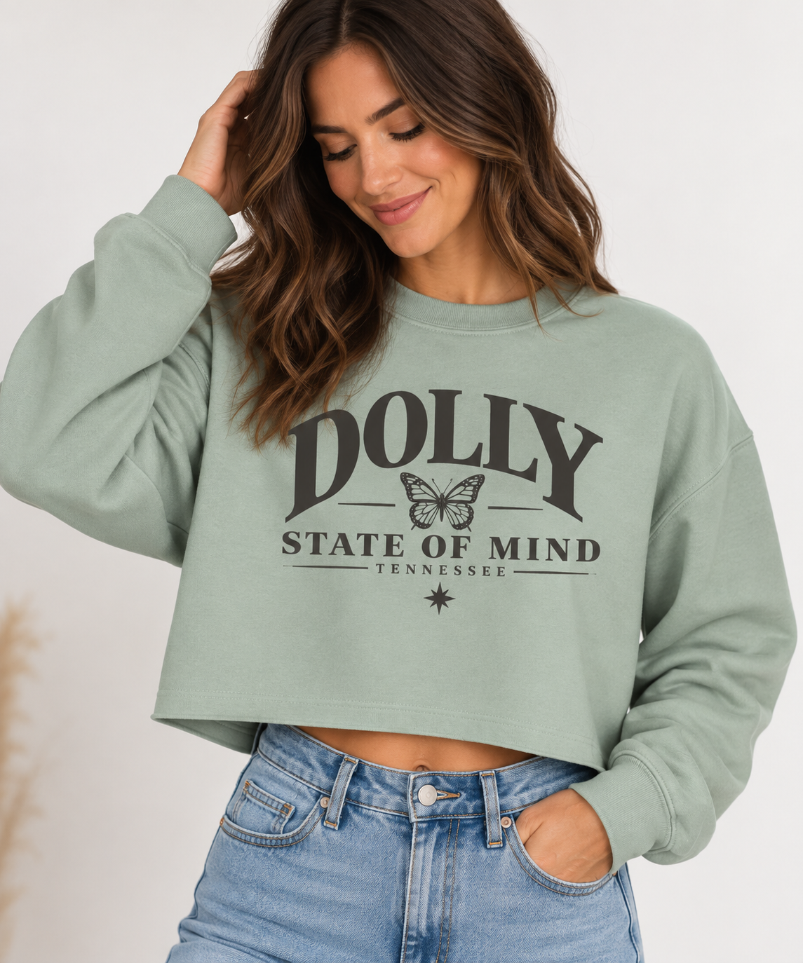 Dolly State of Mind Cropped Sweatshirt