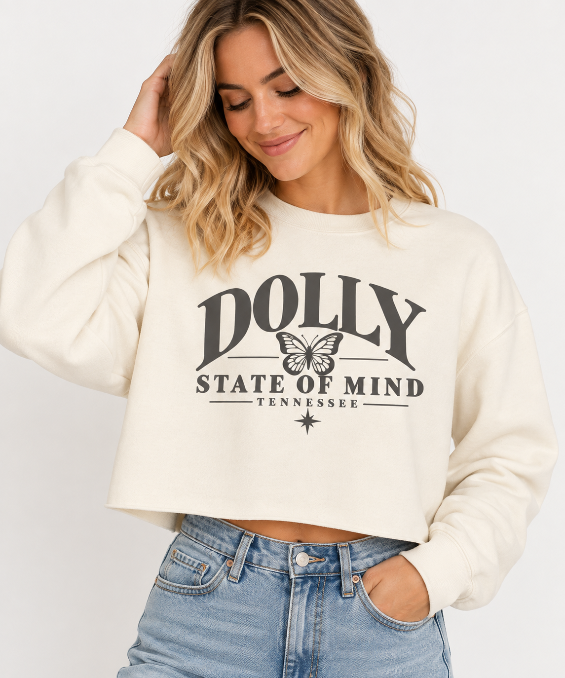 Dolly State of Mind Cropped Sweatshirt