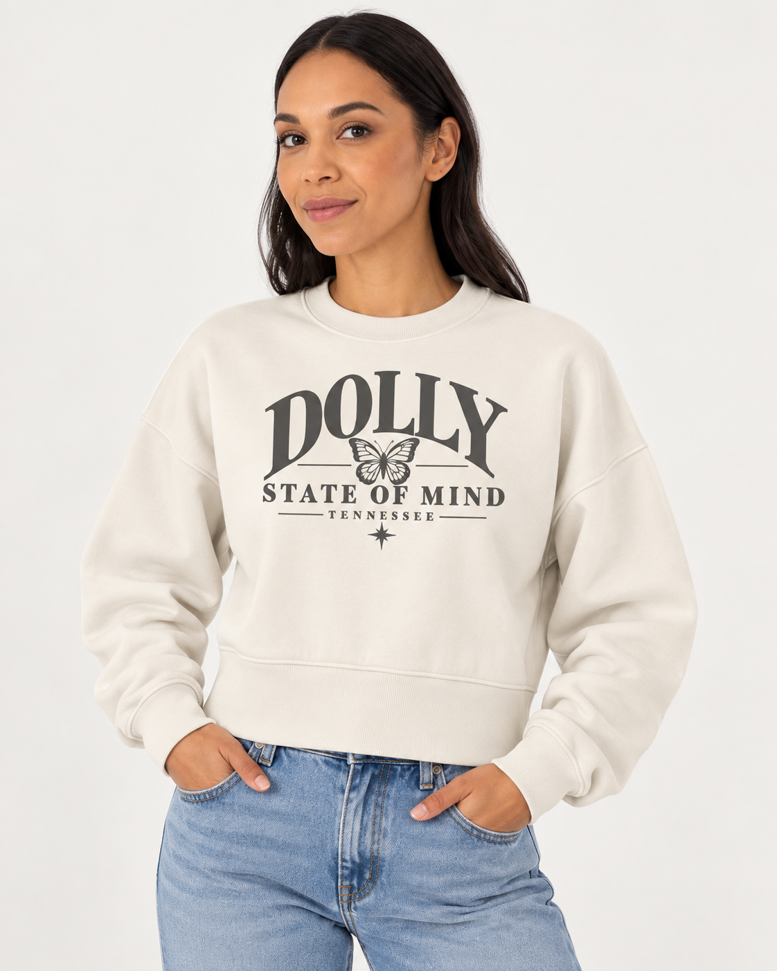 Dolly State of Mind Women’s Crewneck Sweatshirt