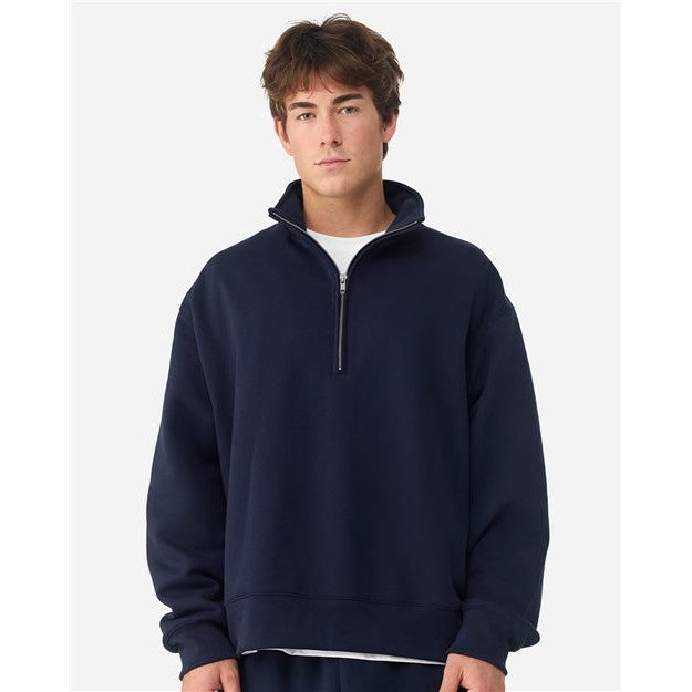What Would Dolly Do? Quarter-Zip Sweatshirt – Bella + Canvas 4740