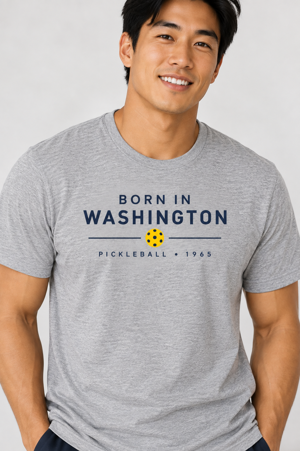 Born in Washington Pickleball 1965 Tee