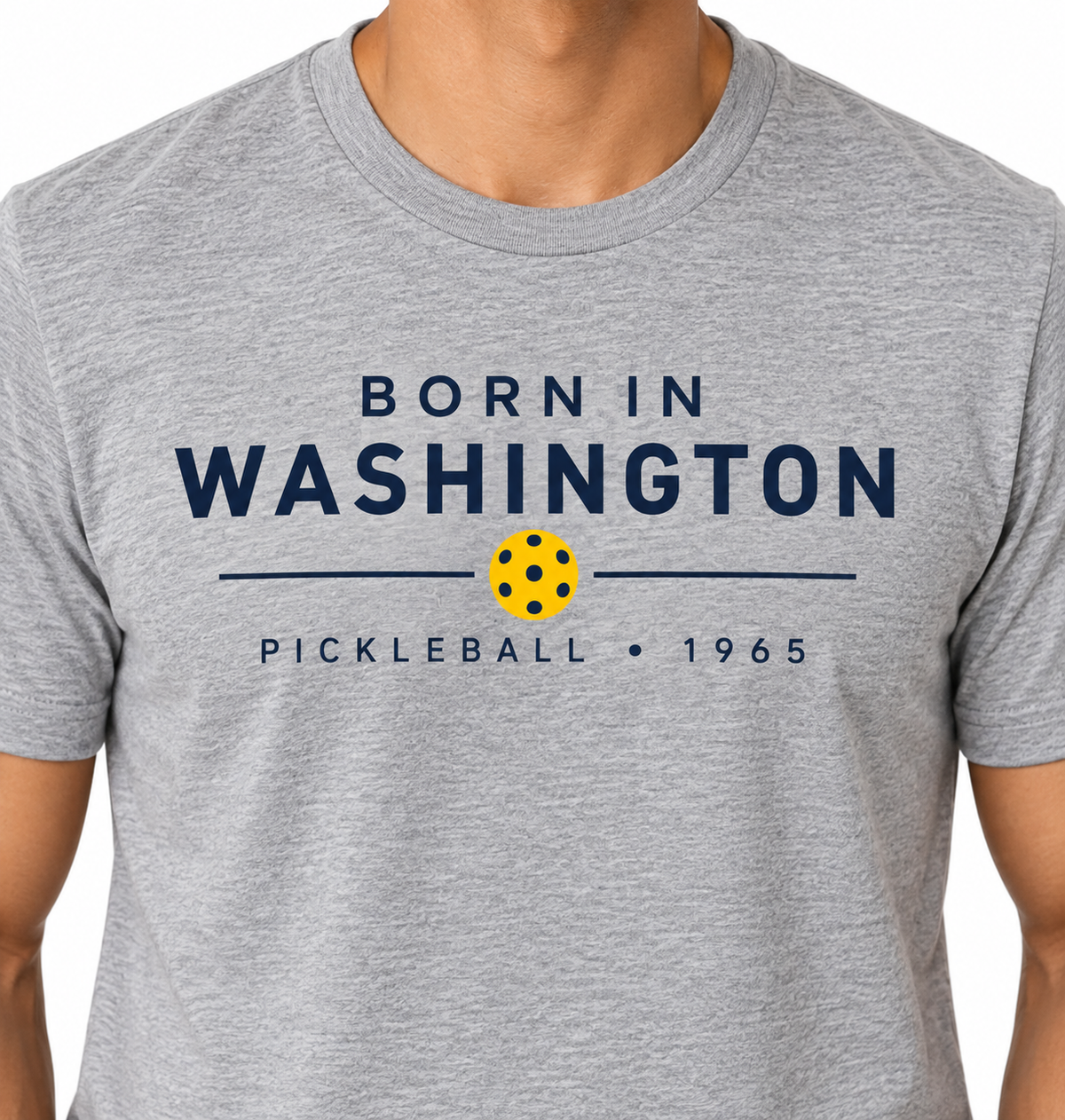 Born in Washington Pickleball 1965 Tee