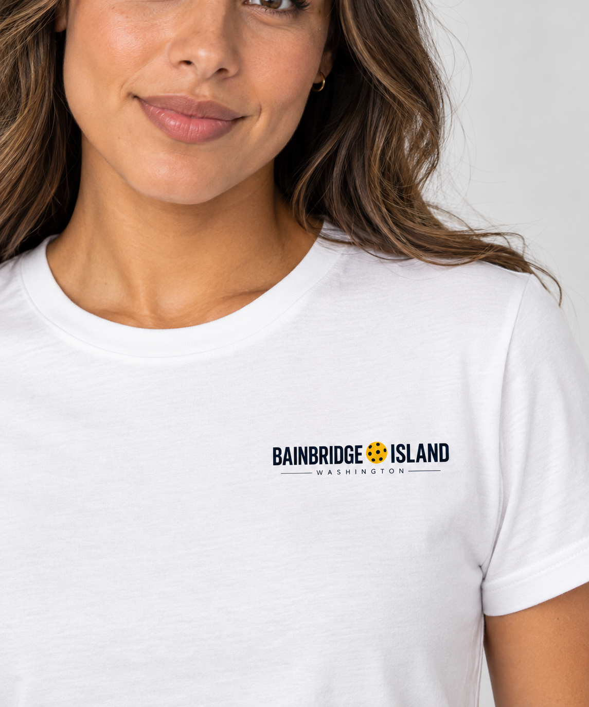 Bainbridge Island Pickleball 1965 Front & Back Tee