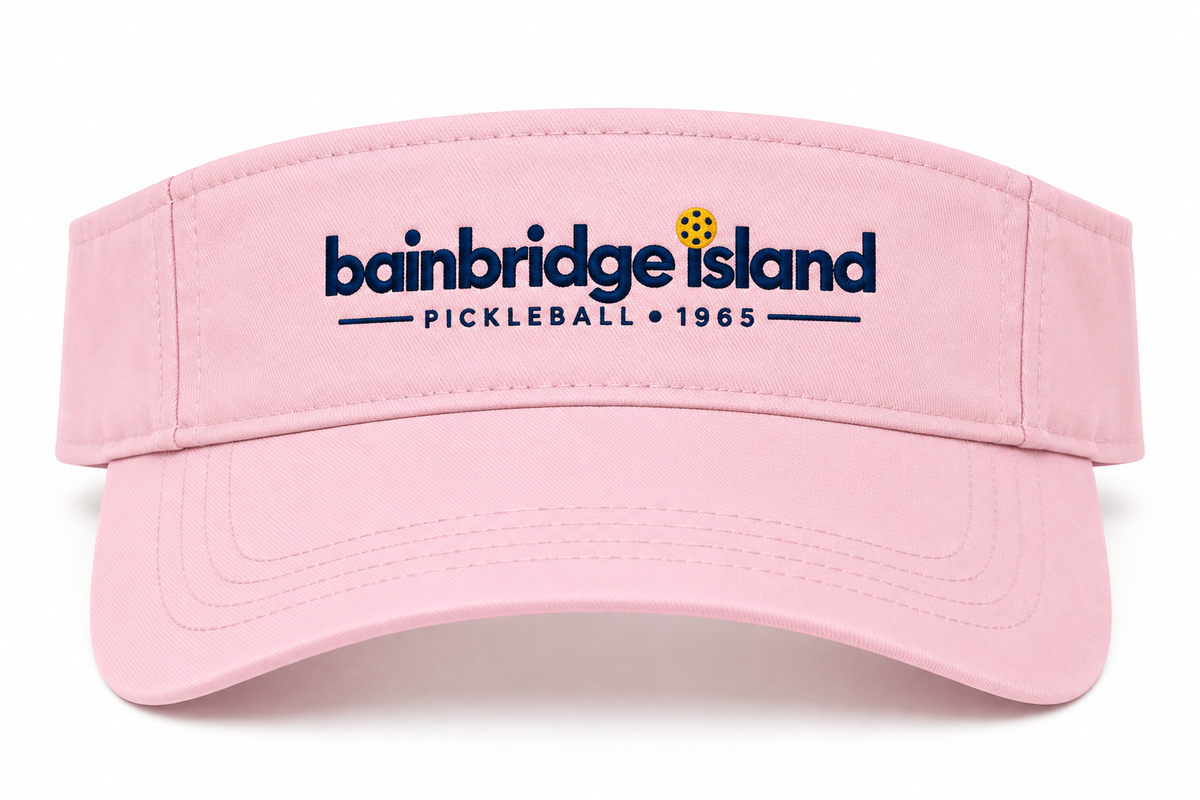 Bainbridge Island Pickleball Visor | Home of Pickleball 1965