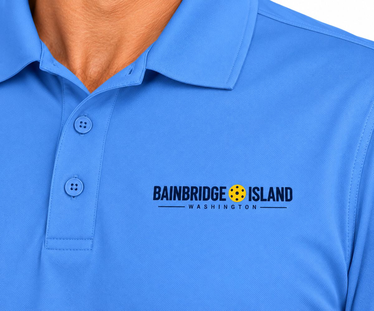 Bainbridge Island Pickleball Polo | Washington Performance Polo