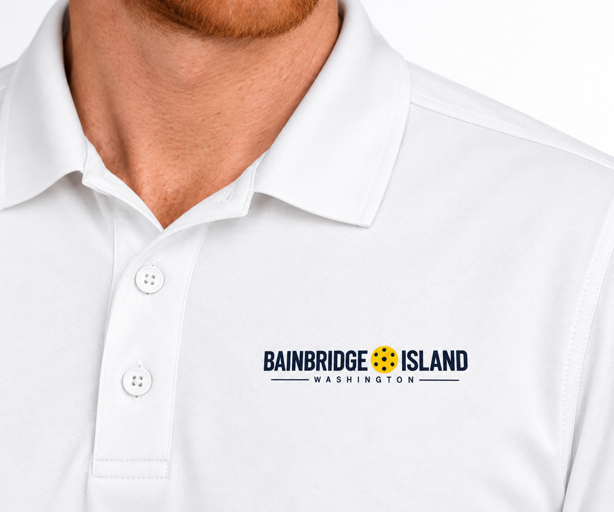 Bainbridge Island Pickleball Polo | Washington Performance Polo