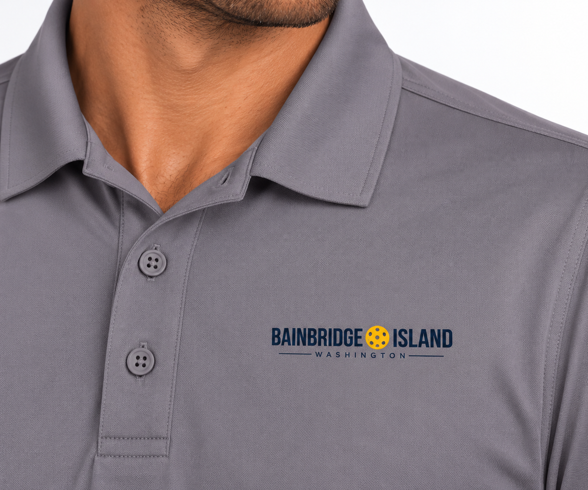 Bainbridge Island Pickleball Polo | Washington Performance Polo