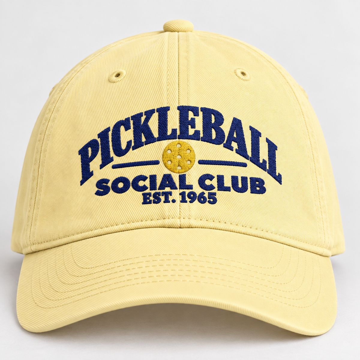 Pickleball Social Club Embroidered Hat | Est. 1965