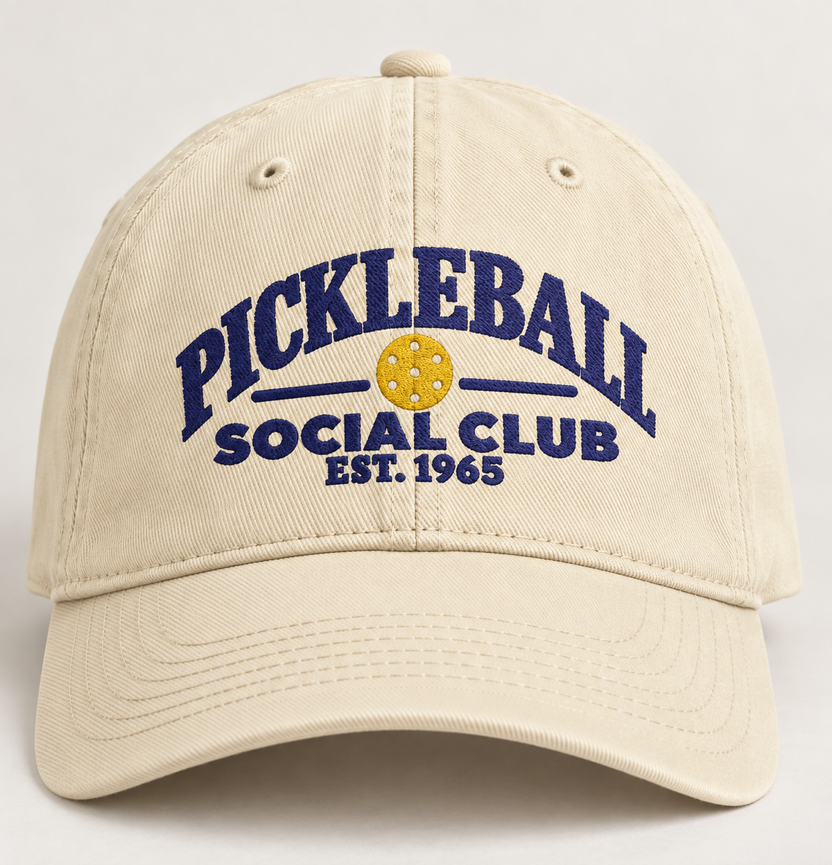 Pickleball Social Club Embroidered Hat | Est. 1965