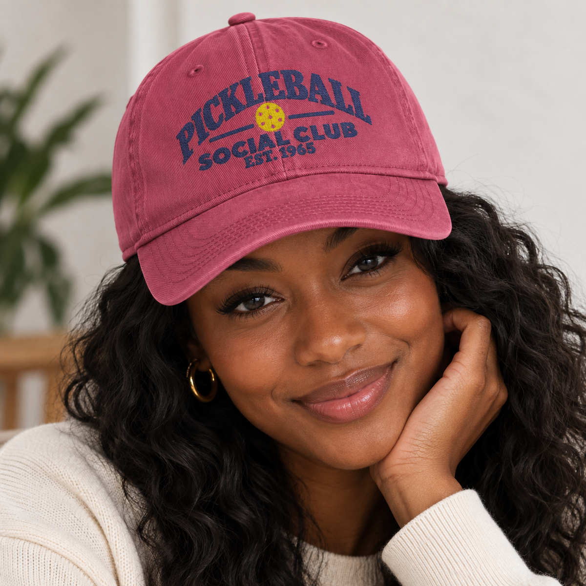Pickleball Social Club Embroidered Hat | Est. 1965