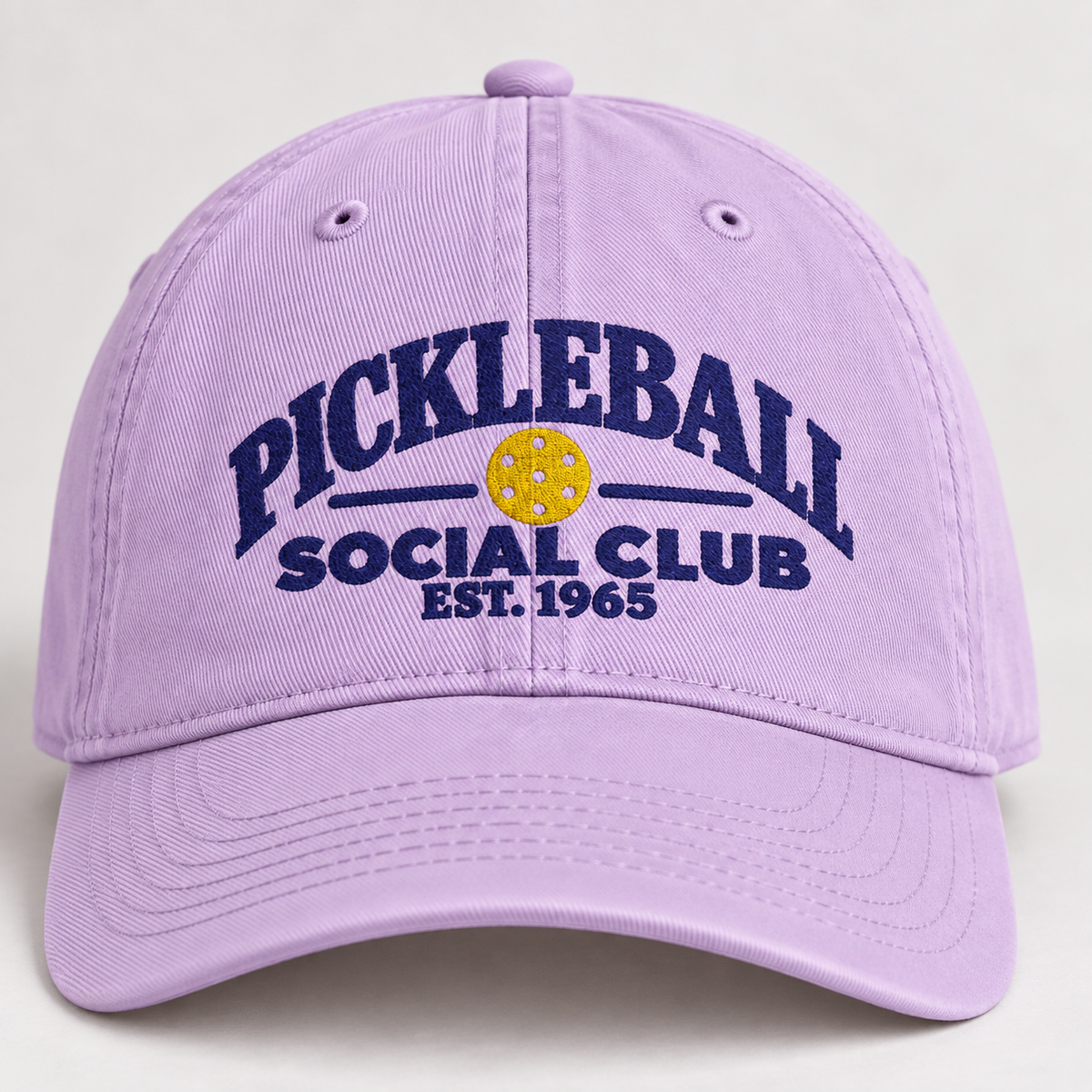 Pickleball Social Club Embroidered Hat | Est. 1965