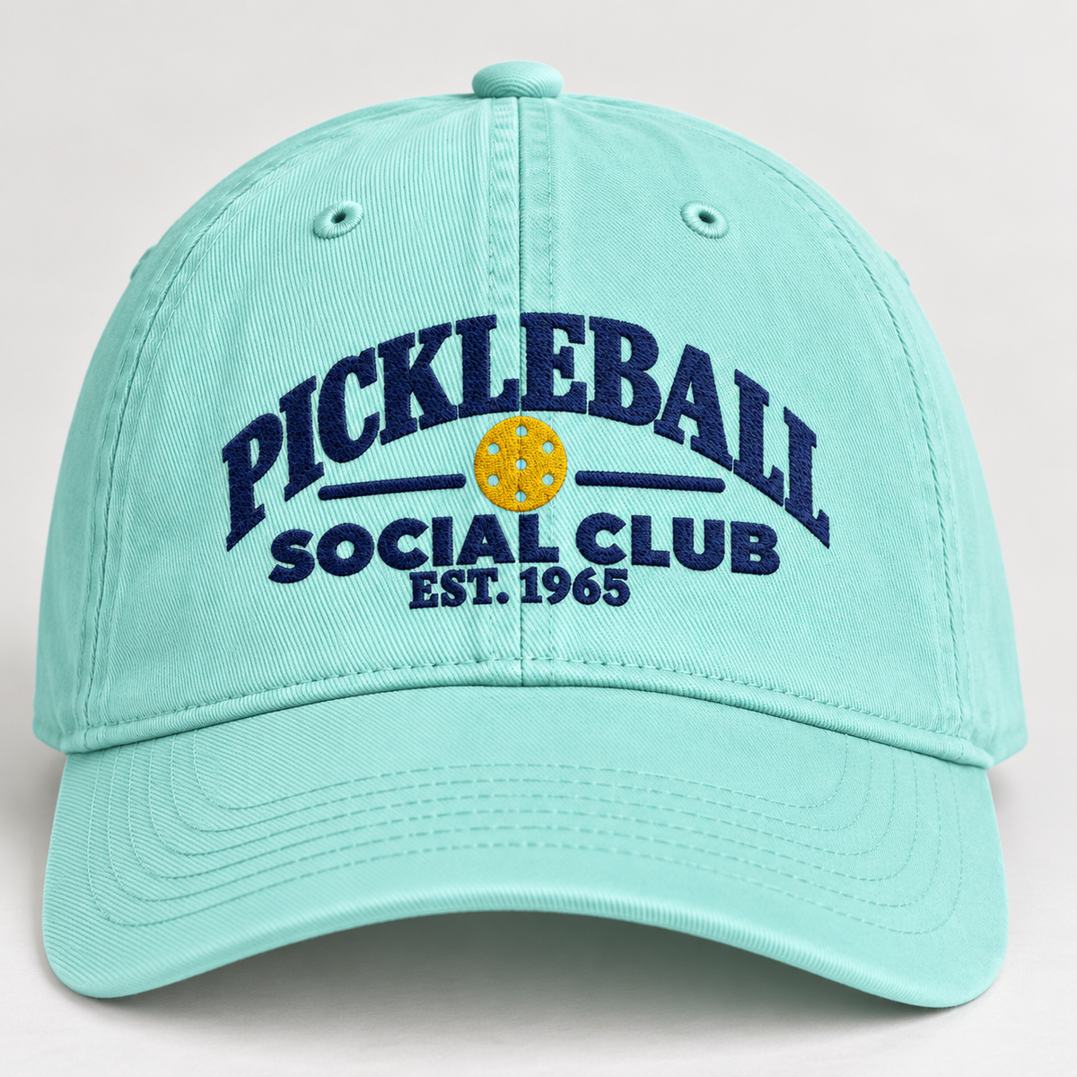 Pickleball Social Club Embroidered Hat | Est. 1965