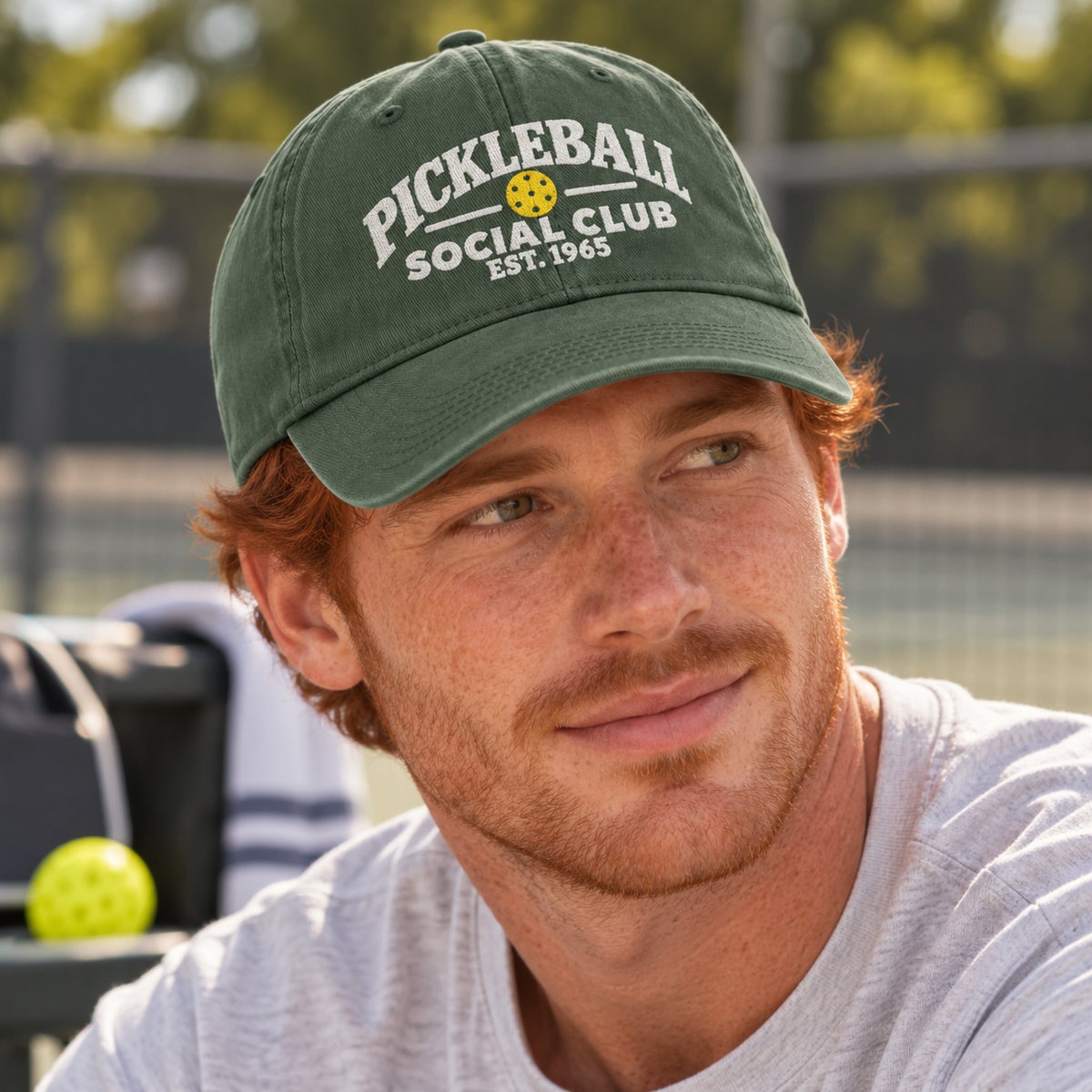 Pickleball Social Club Embroidered Hat | Est. 1965
