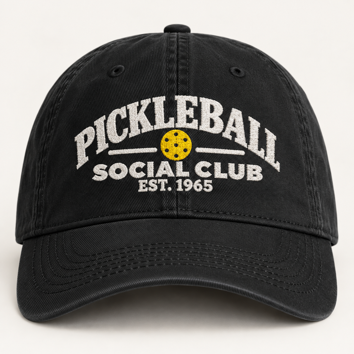 Pickleball Social Club Embroidered Hat | Est. 1965