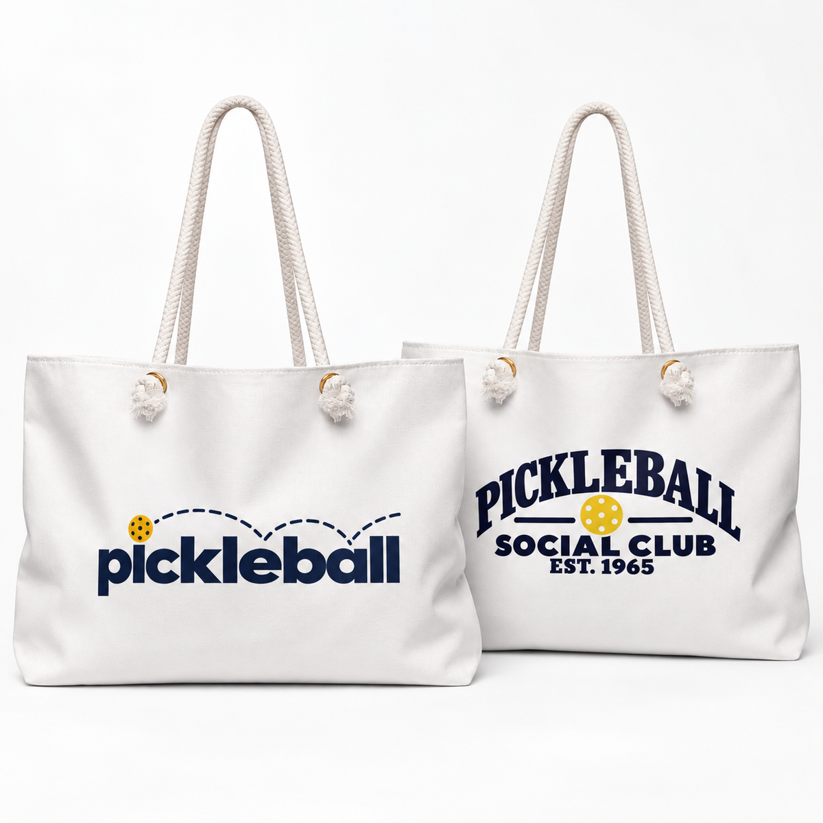 Pickleball Social Club Double-Sided Weekender Tote Bag