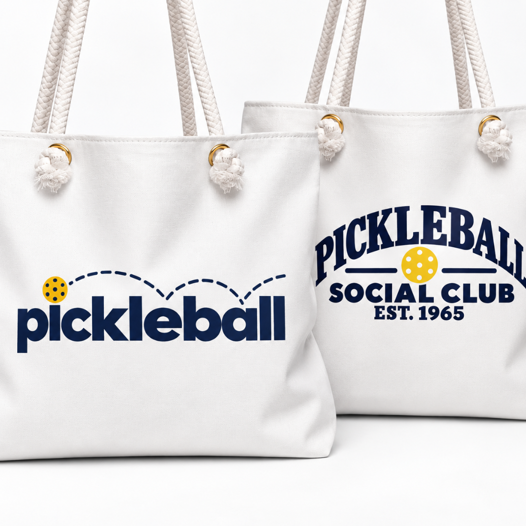 Pickleball Social Club Double-Sided Weekender Tote Bag