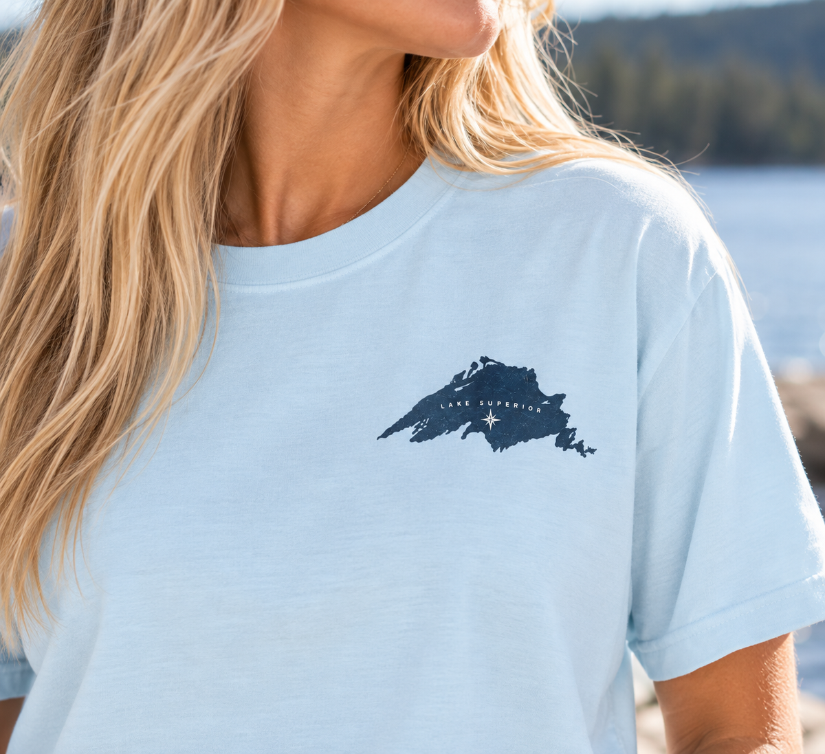 Up North Lake Superior T-Shirt | Forgive My Northern Attitude Graphic Tee