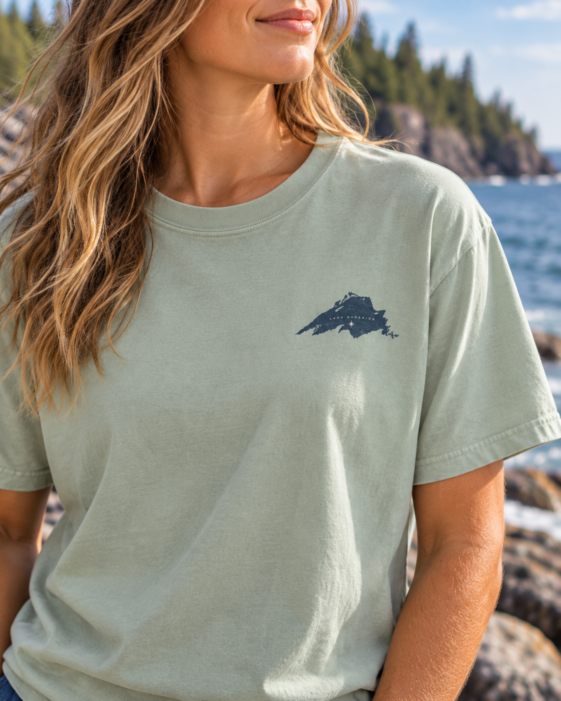 Up North Lake Superior T-Shirt | Raised Out in the Cold Graphic Tee