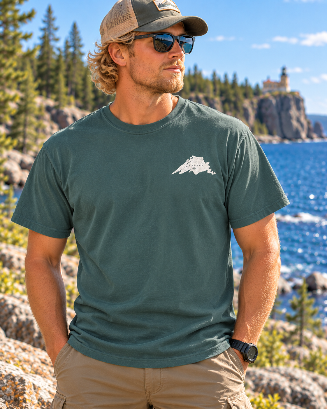Up North Lake Superior T-Shirt | Raised Out in the Cold Graphic Tee