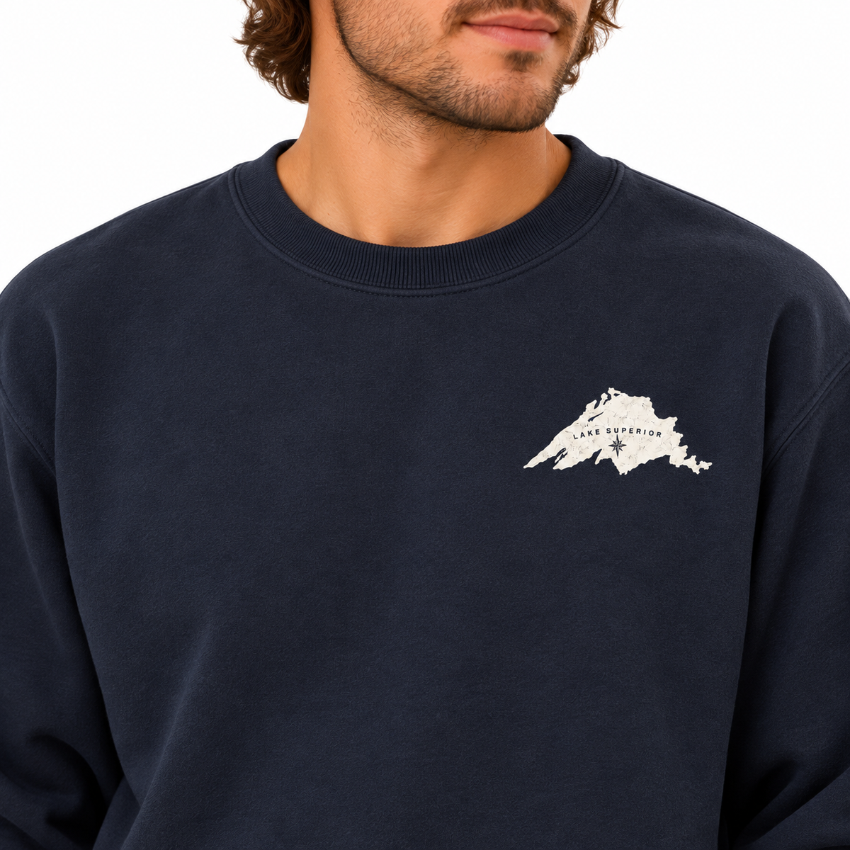 Up North Lake Superior “Forgive My Northern Attitude” Crewneck Sweatshirt