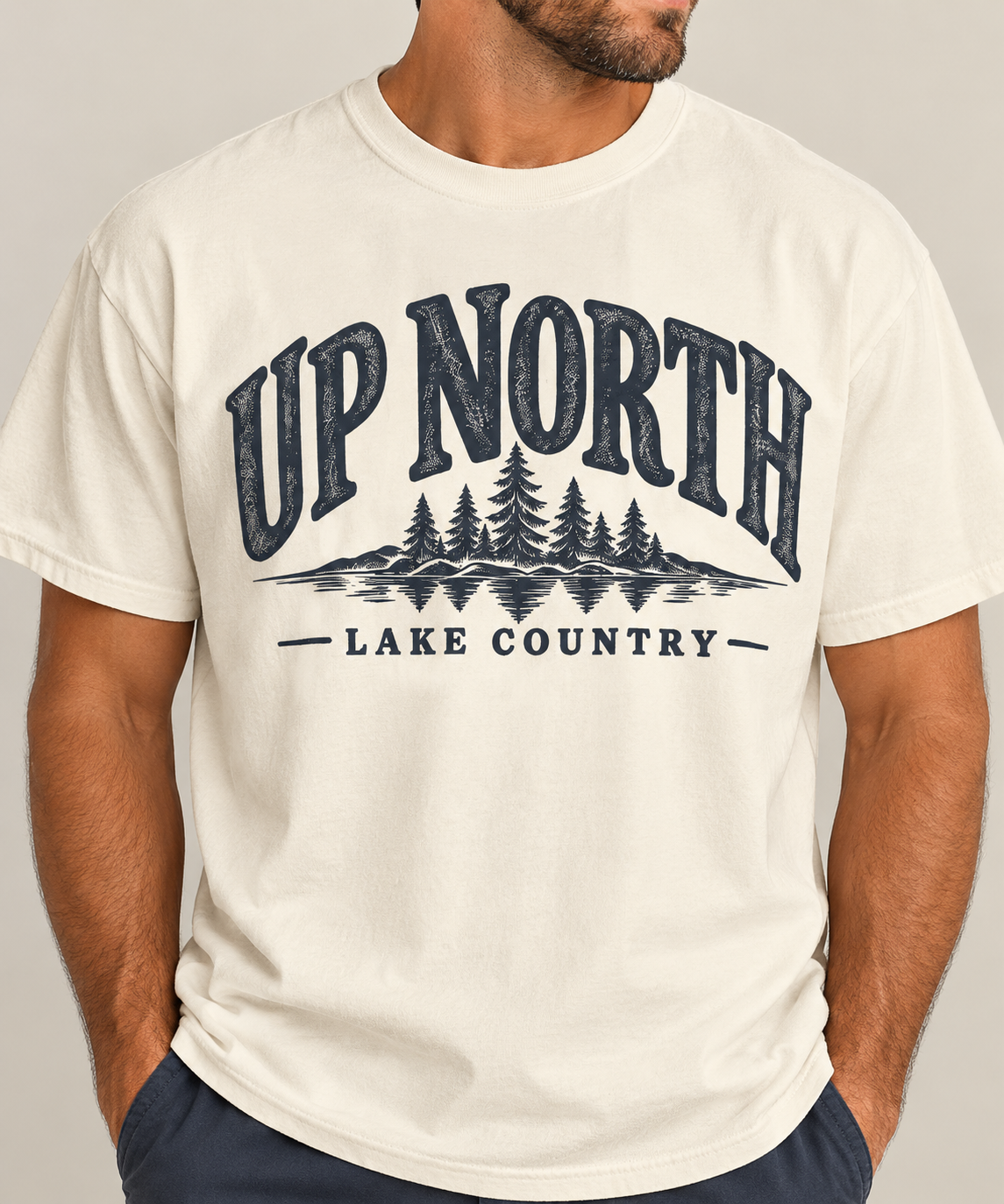 Up North Lake Country Vintage Tee