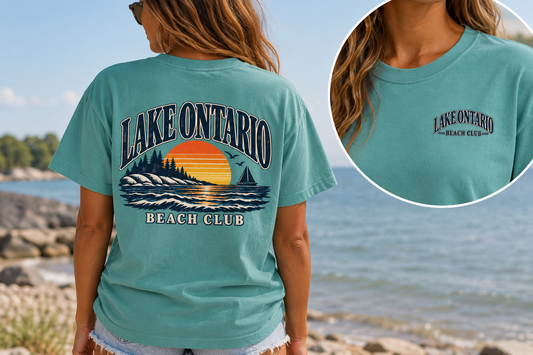 Lake Ontario Beach Club Tee