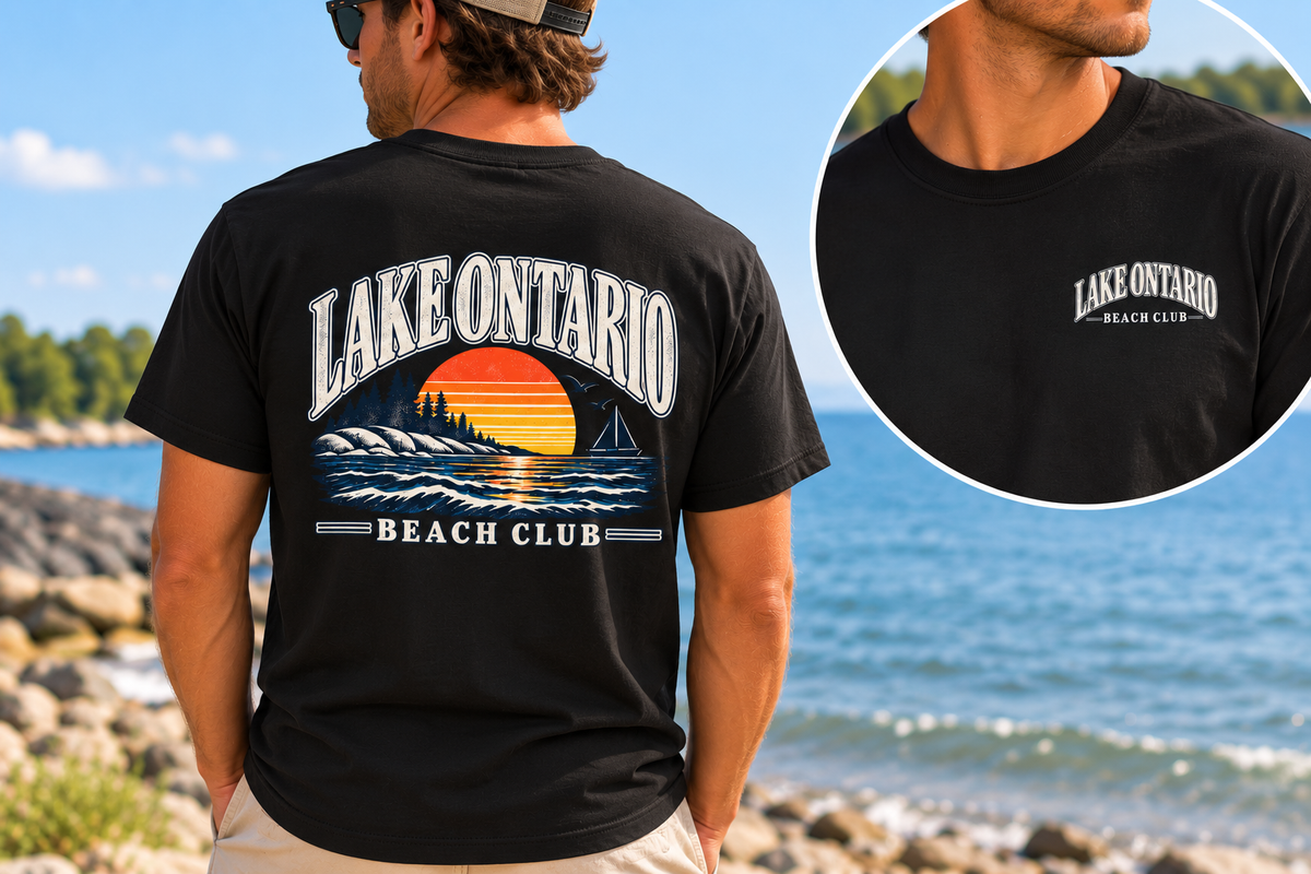 Lake Ontario Beach Club Tee