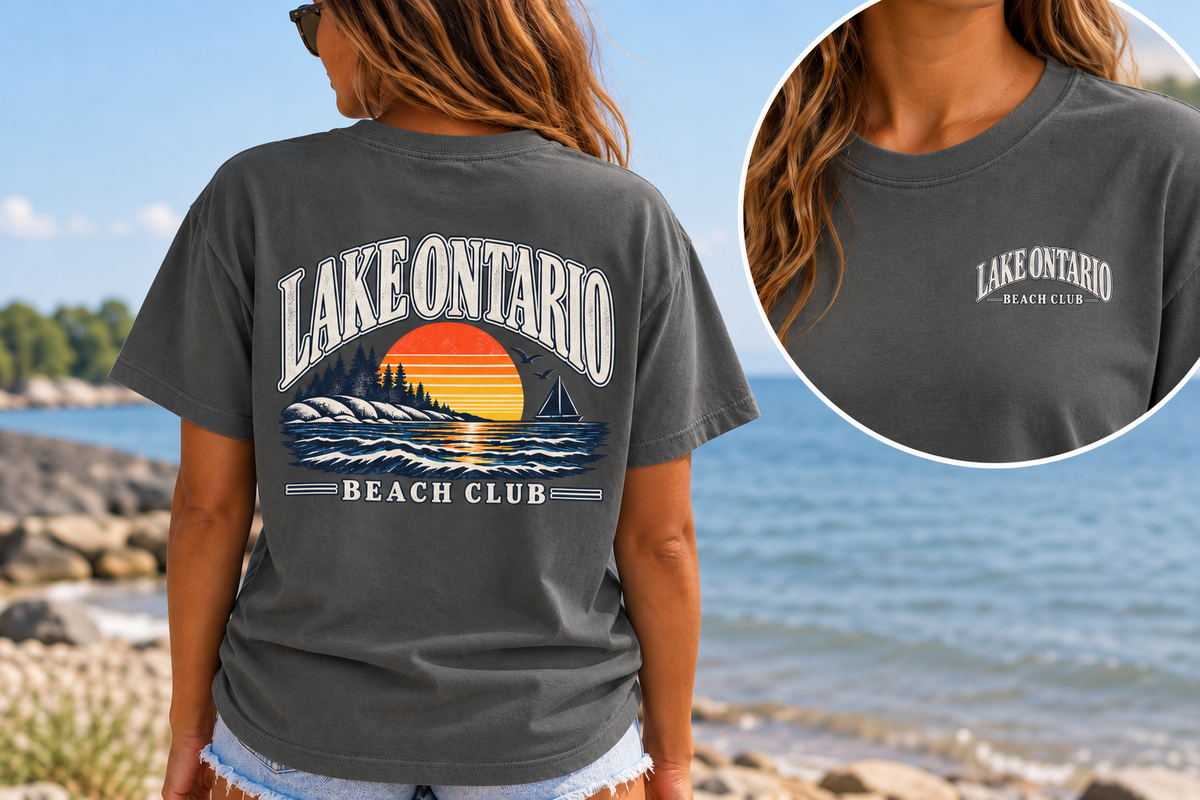 Lake Ontario Beach Club Tee